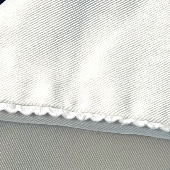 RALPH LAUREN Sevilla Cropped White Scalloped Hem Floral Embroidered Jean Size 12 - Picture 12 of 12